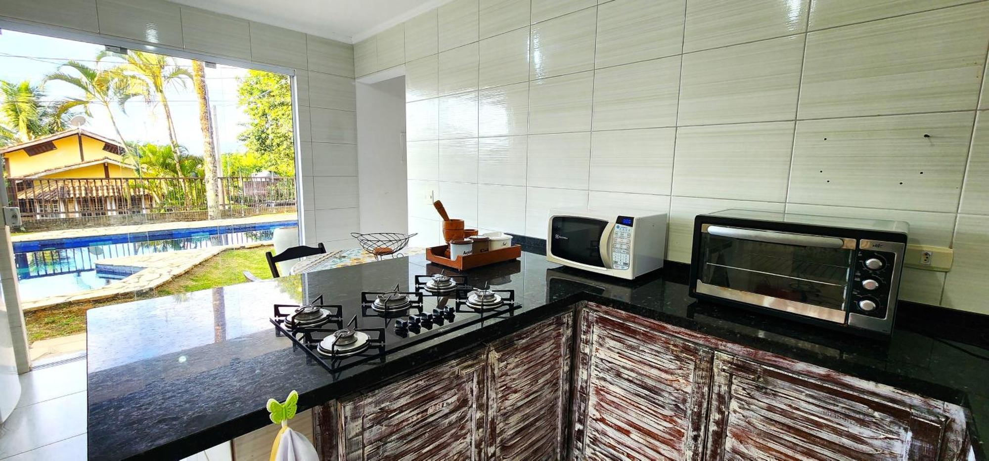 Bela Casa De 4 Suites Com Piscina E Vista - Curral Ильябела Экстерьер фото