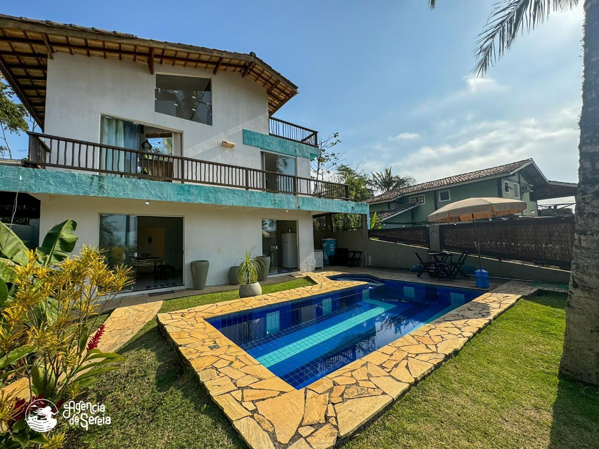 Bela Casa De 4 Suites Com Piscina E Vista - Curral Ильябела Экстерьер фото