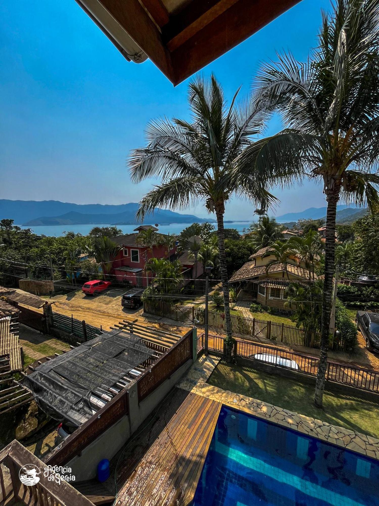 Bela Casa De 4 Suites Com Piscina E Vista - Curral Ильябела Экстерьер фото