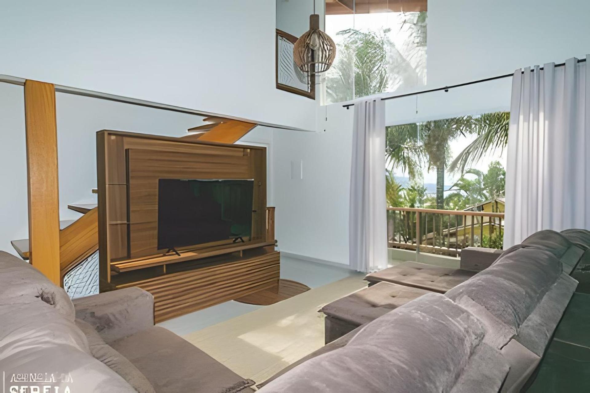 Bela Casa De 4 Suites Com Piscina E Vista - Curral Ильябела Экстерьер фото