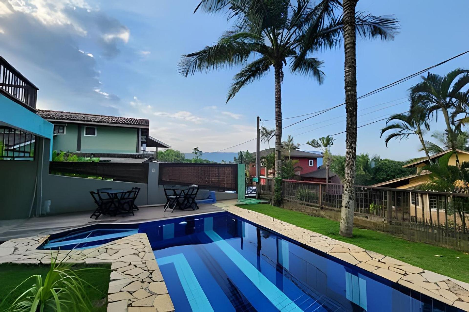 Bela Casa De 4 Suites Com Piscina E Vista - Curral Ильябела Экстерьер фото