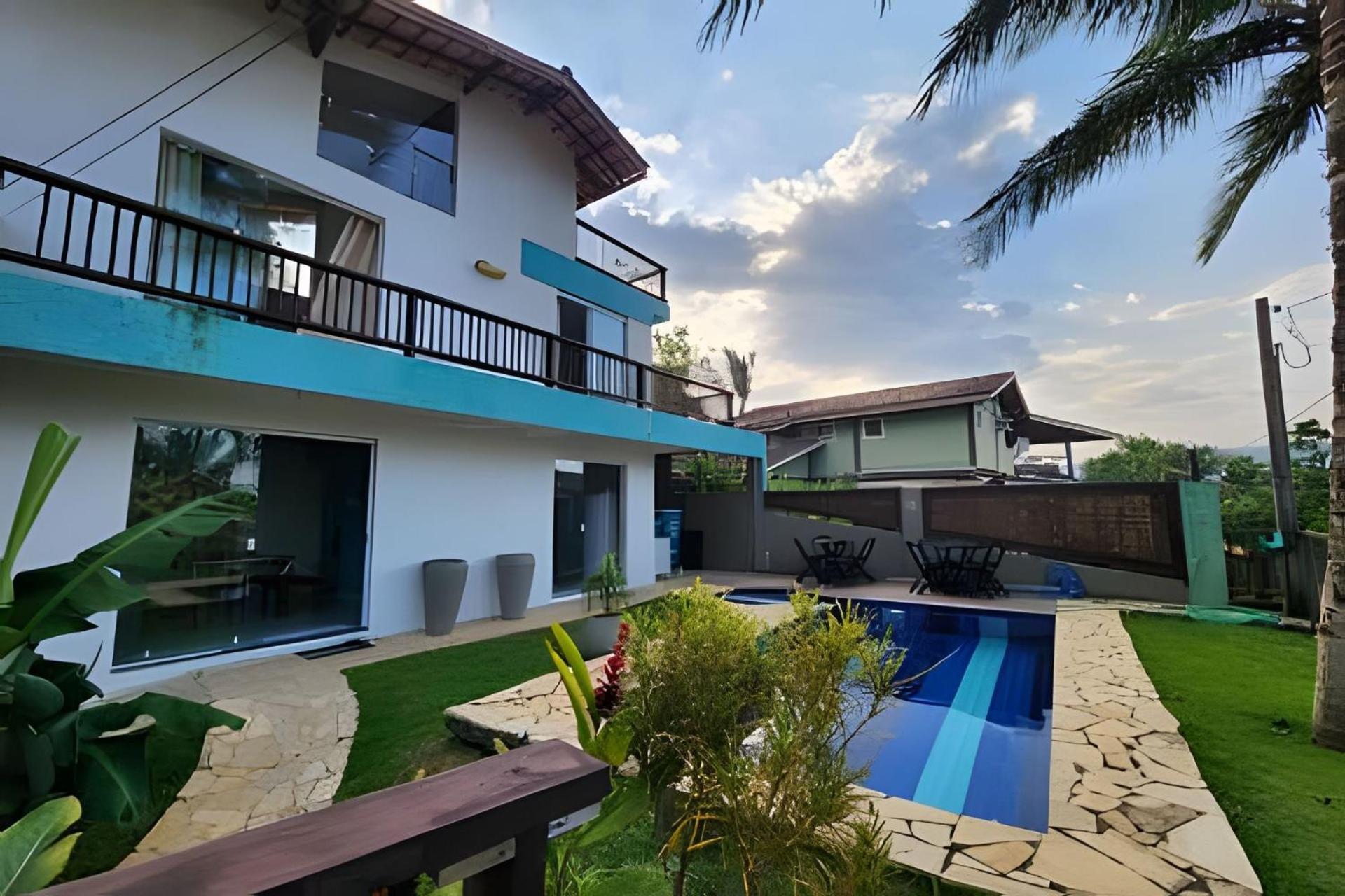 Bela Casa De 4 Suites Com Piscina E Vista - Curral Ильябела Экстерьер фото