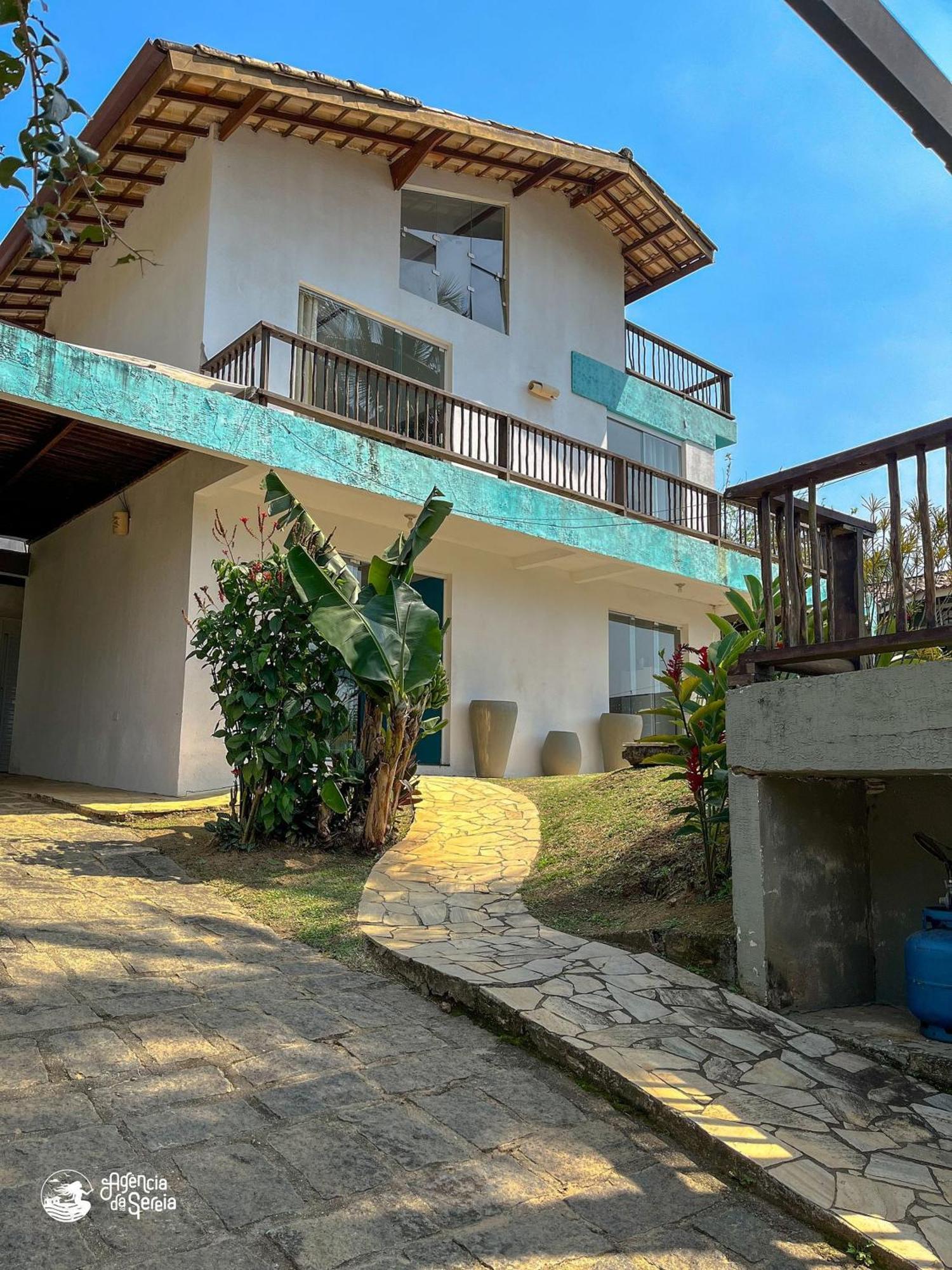 Bela Casa De 4 Suites Com Piscina E Vista - Curral Ильябела Экстерьер фото
