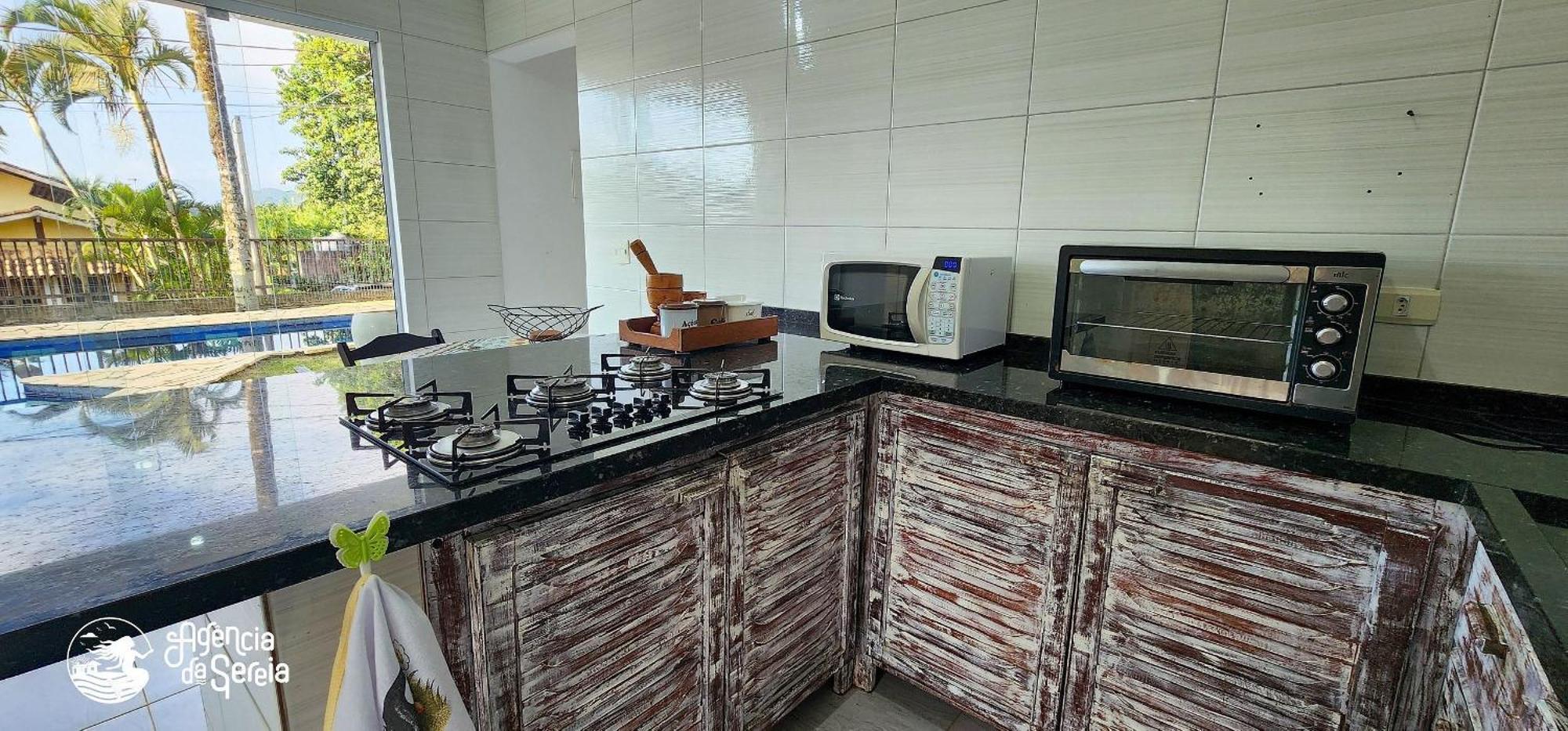 Bela Casa De 4 Suites Com Piscina E Vista - Curral Ильябела Экстерьер фото